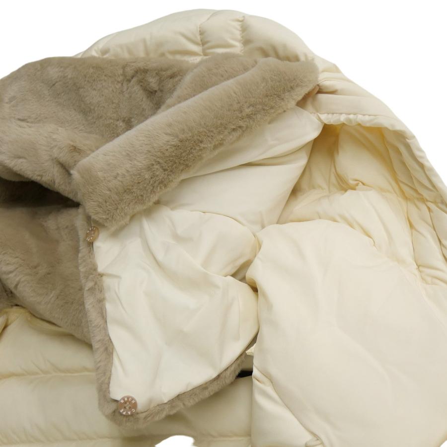 CAPE HORN ケープホーン レディースダウンコート 72572 / SANTACRUZ ECO FUR アイボリー_6
