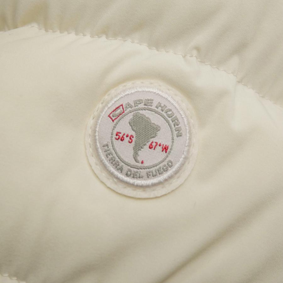 CAPE HORN ケープホーン レディースダウンコート 72572 / SANTACRUZ ECO FUR アイボリー_7