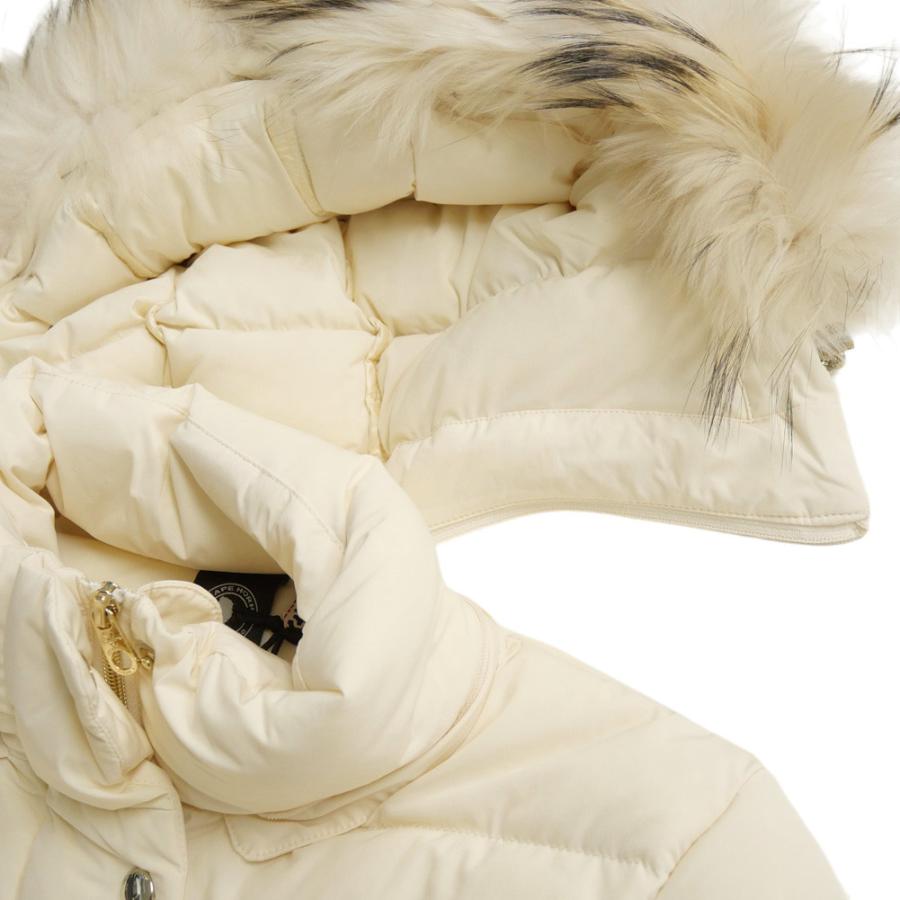 旧作お買い得セール！ CAPE HORN ケープホーン コート レディース ダウンコート 72575 / QUINA MURMASKI アイボリー CAPEHORN（ケープホーン） レディースダウンコート 72575 / QUINA