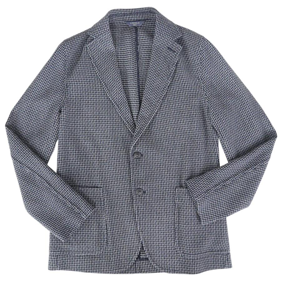 CIRCOLO1901 チルコロ1901 メンズシングル2Bジャケット CN5073 ブルーネイビーの画像