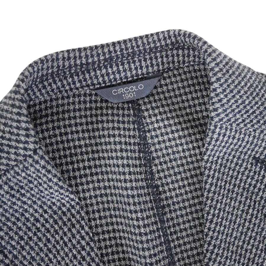 CIRCOLO1901 チルコロ1901 メンズシングル2Bジャケット CN5073 ブルーネイビーの画像