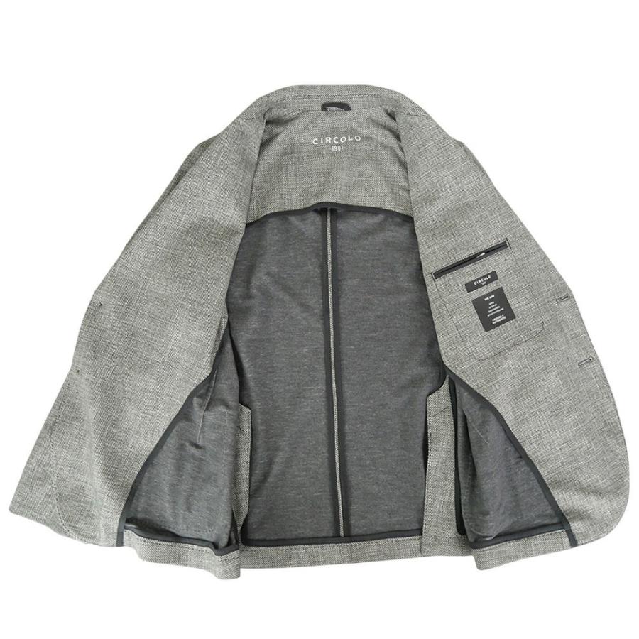 CIRCOLO1901 チルコロ1901 メンズシングル2Bジャケット CN5022 グレーの画像