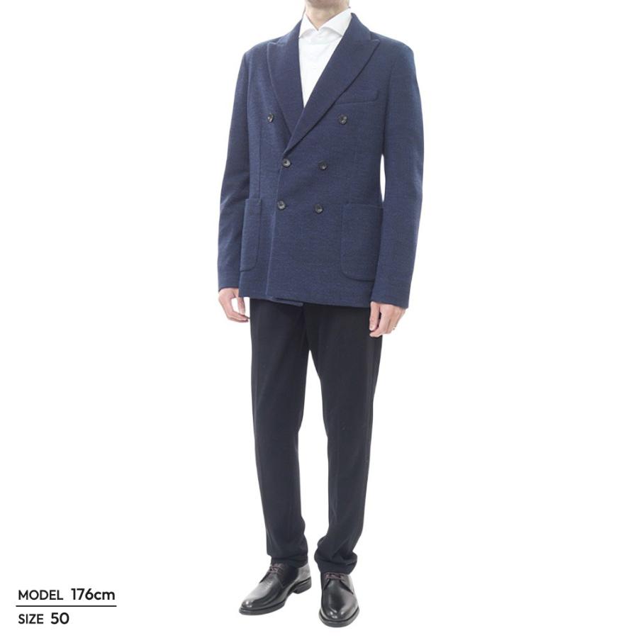 CIRCOLO1901 チルコロ1901 メンズダブル6Bジャケット CN5052 ネイビーの画像