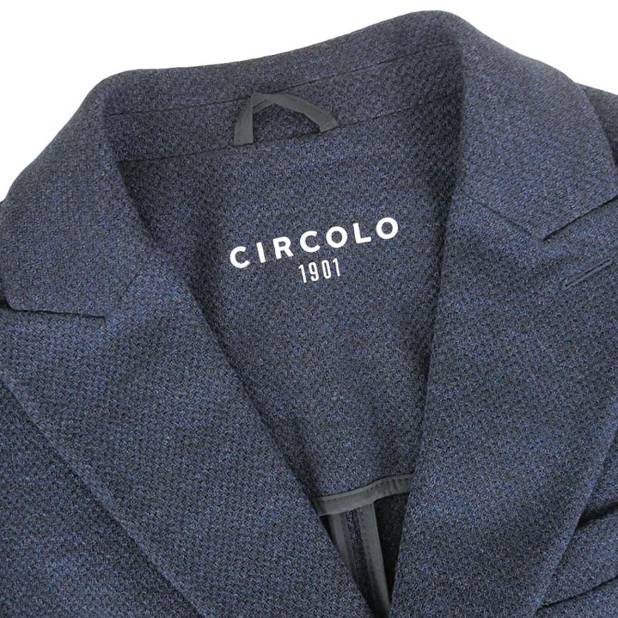 CIRCOLO1901 チルコロ1901 メンズダブル6Bジャケット CN5052 ネイビーの画像