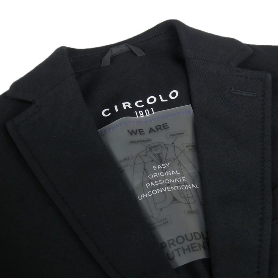 CIRCOLO1901 チルコロ1901 メンズシングル2Bジャケット CN4650 ブラックの画像