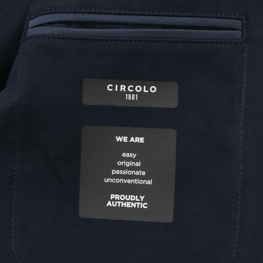 CIRCOLO1901 チルコロ1901 メンズシングル2Bジャケット CN5185 ネイビー 2026春夏新作の画像