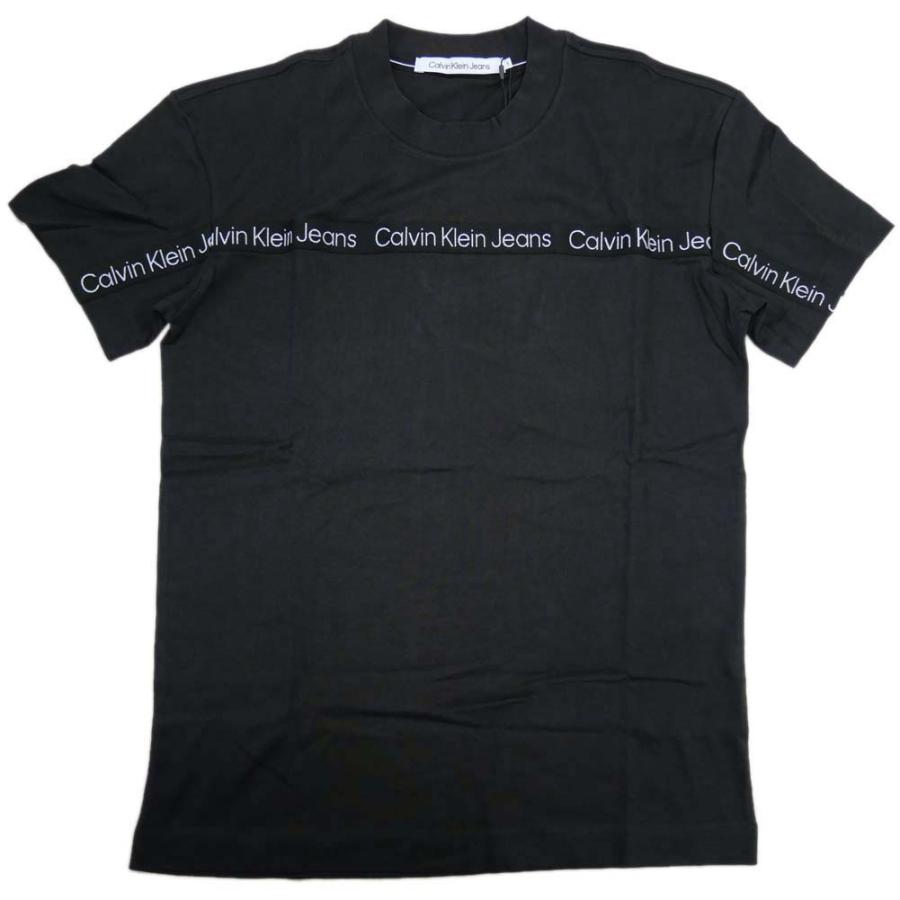 CALVIN KLEIN JEANS カルバンクラインジーンズ メンズクルーネックTシャツ J30J323253 ブラック｜tre-style｜02