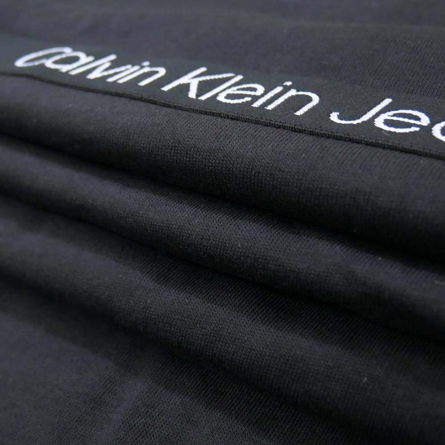 CALVIN KLEIN JEANS カルバンクラインジーンズ メンズクルーネックTシャツ J30J323253 ブラック｜tre-style｜06