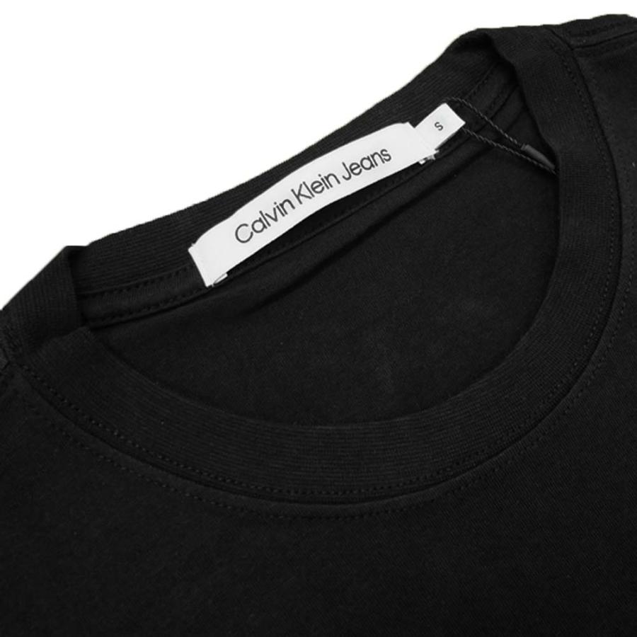 CALVIN KLEIN JEANS カルバンクラインジーンズ メンズクルーネックTシャツ J320936 ブラック /2024春夏新作｜tre-style｜03