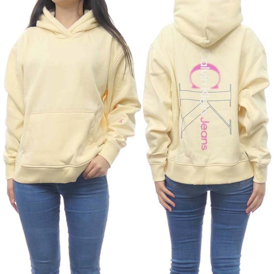 旧作お買い得セール！   JEANS カルバンクラインジーンズ パーカー レディース プルオーバー J222895 バニラ Calvin Klein Jeans（カルバンクラインジーンズ） レディースプル