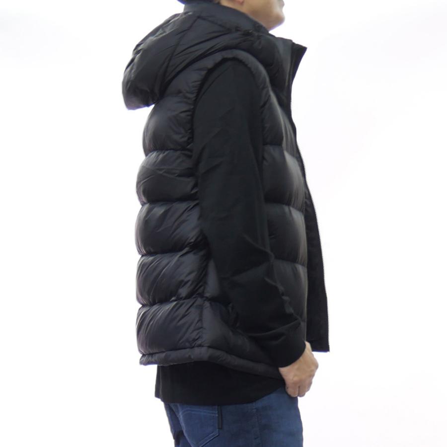 2025 秋冬新作！   JEANS カルバンクラインジーンズ メンズダウンベスト 4RD531G ブラック 2025秋冬新作 Calvin Klein Jeans（カルバンクラインジーンズ） メンズダウンベスト