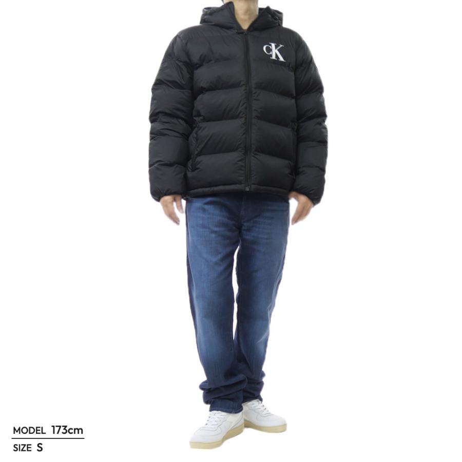 2025 秋冬新作！   JEANS カルバンクラインジーンズ メンズ中綿ブルゾン 4RD528G ブラック 2025秋冬新作 CALVIN KLEIN JEANS カルバンクラインジーンズ メンズ中綿ブルゾン