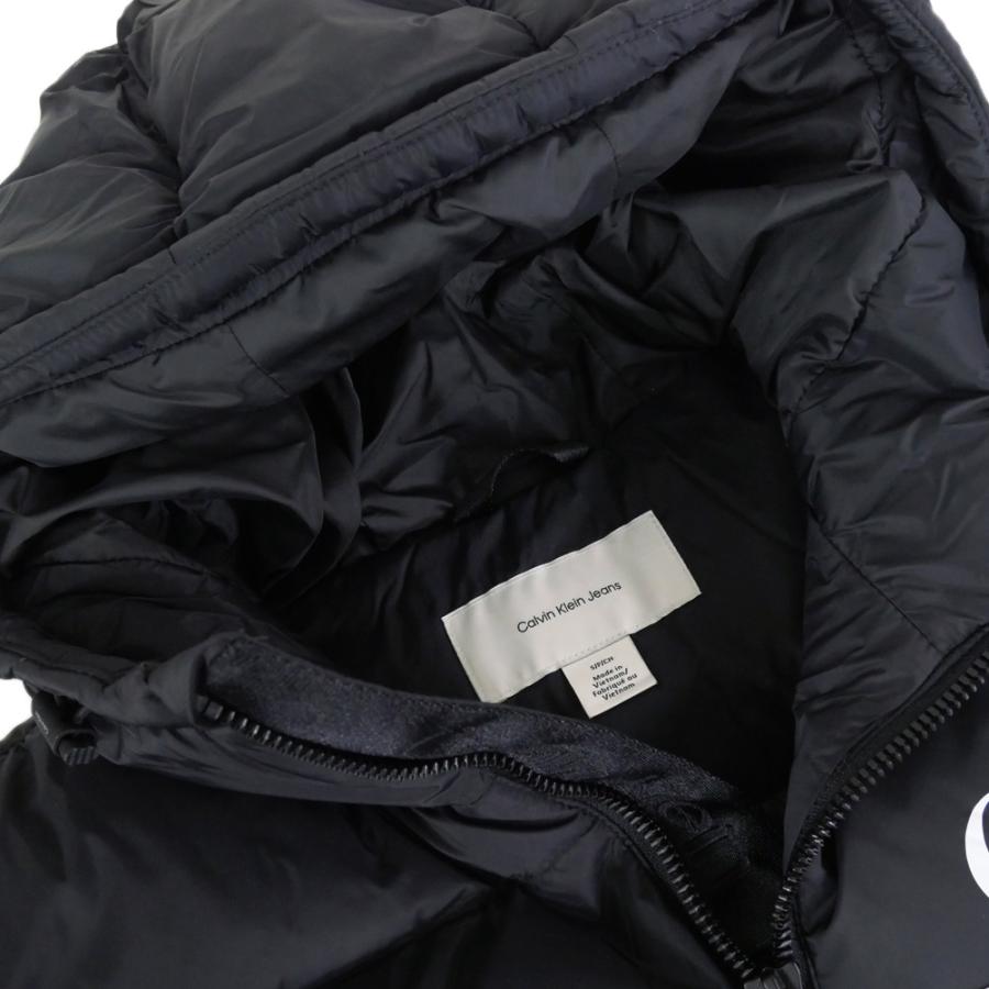 2025 秋冬新作！   JEANS カルバンクラインジーンズ メンズ中綿ブルゾン 4RD528G ブラック 2025秋冬新作 CALVIN KLEIN JEANS カルバンクラインジーンズ メンズ中綿ブルゾン