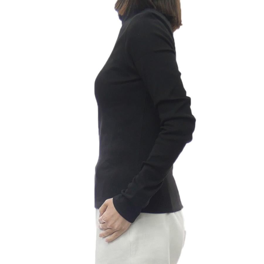 2025 秋冬新作！   JEANS カルバンクラインジーンズ レディース カットソー 47D203G ブラック Calvin Klein Jeans（カルバンクラインジーンズ） レディース