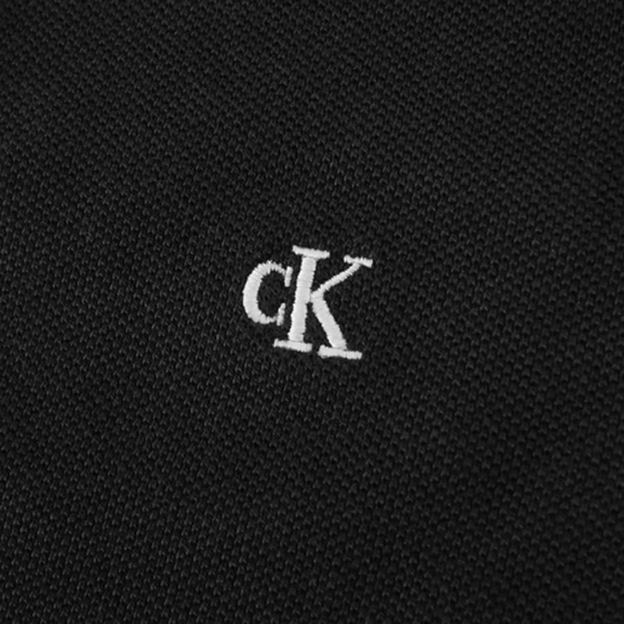 CALVIN KLEIN JEANS カルバンクラインジーンズ メンズ鹿の子ポロシャツ 4RC276G ブラック 2026春夏新作_6