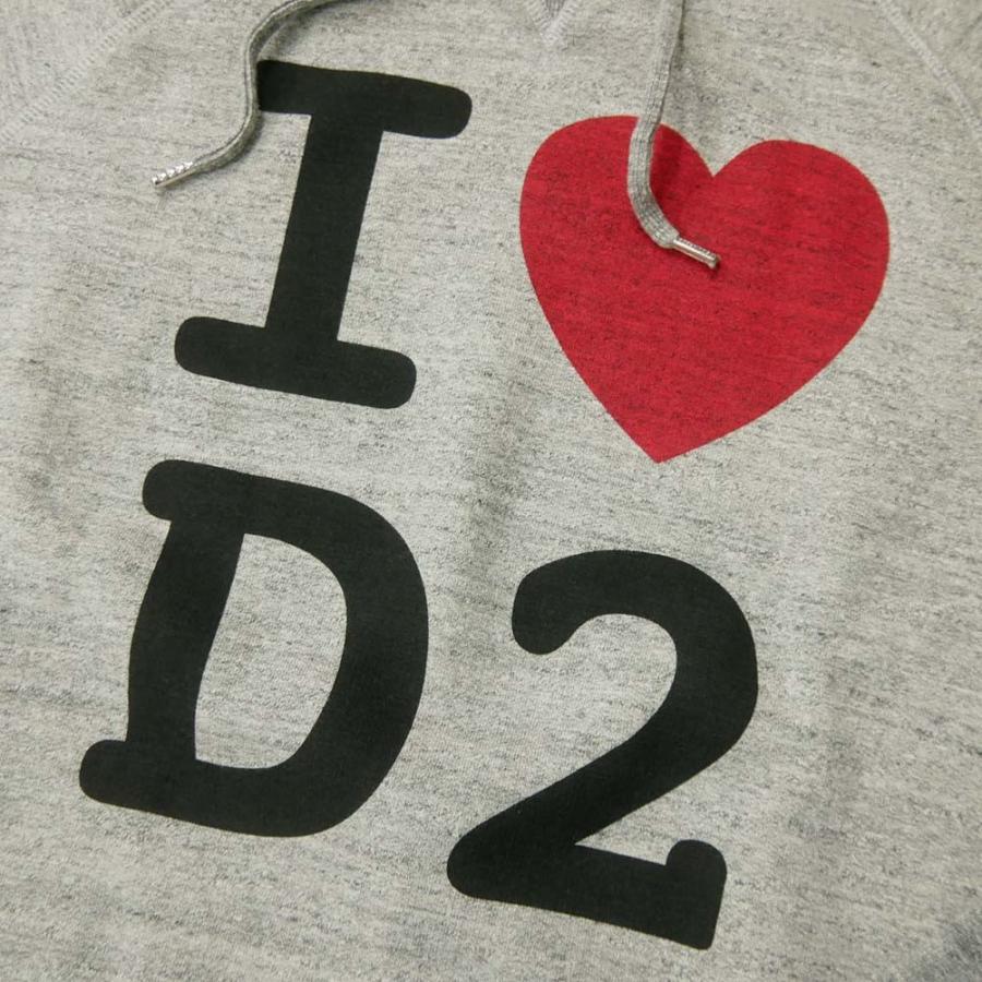 DSQUARED2（ディースクエアード） メンズプルオーバーパーカー 