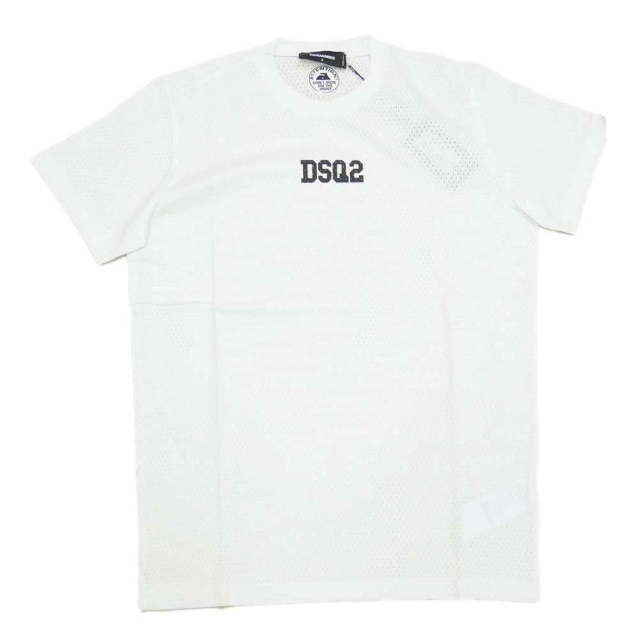 DSQUARED2 ディースクエアード メンズクルーネックTシャツ DSQUARED2 ディースクエアード メンズクルーネックTシャツ