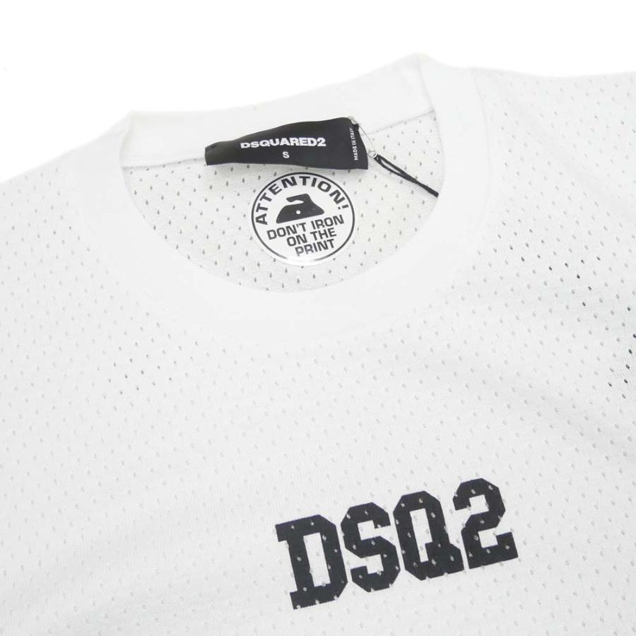 DSQUARED2 ディースクエアード メンズクルーネックTシャツ DSQUARED2 ディースクエアード メンズクルーネックTシャツ