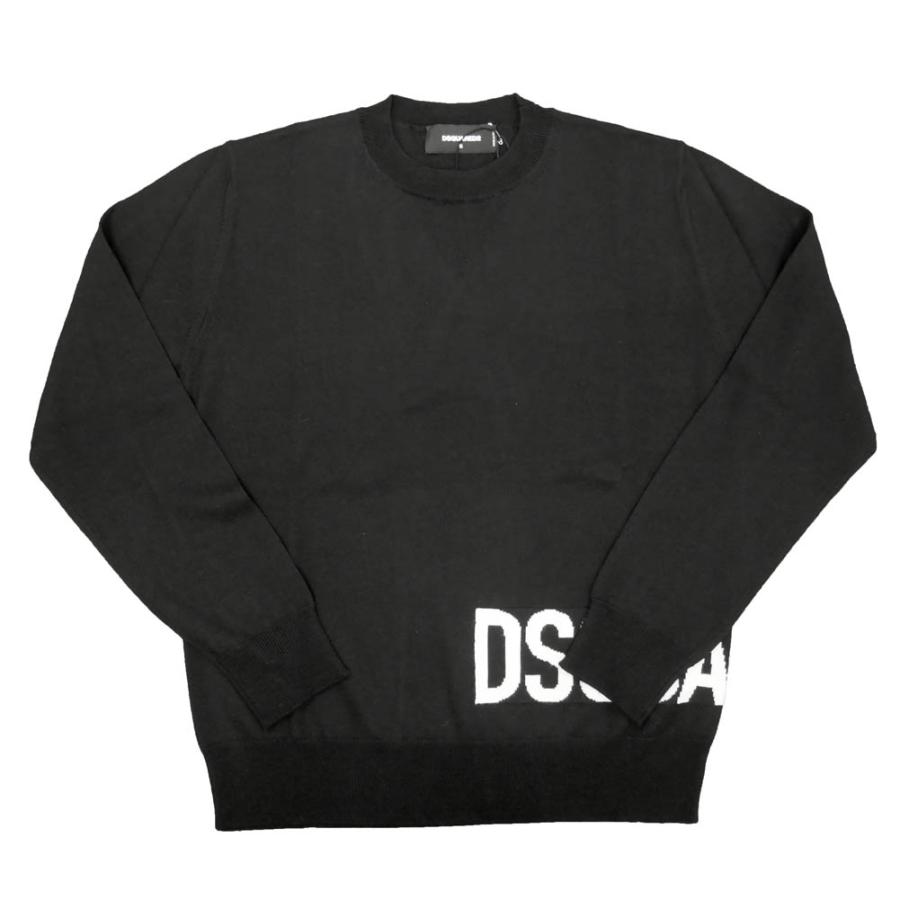 DSQUARED2（ディースクエアード） メンズクルーネックセーター ニット