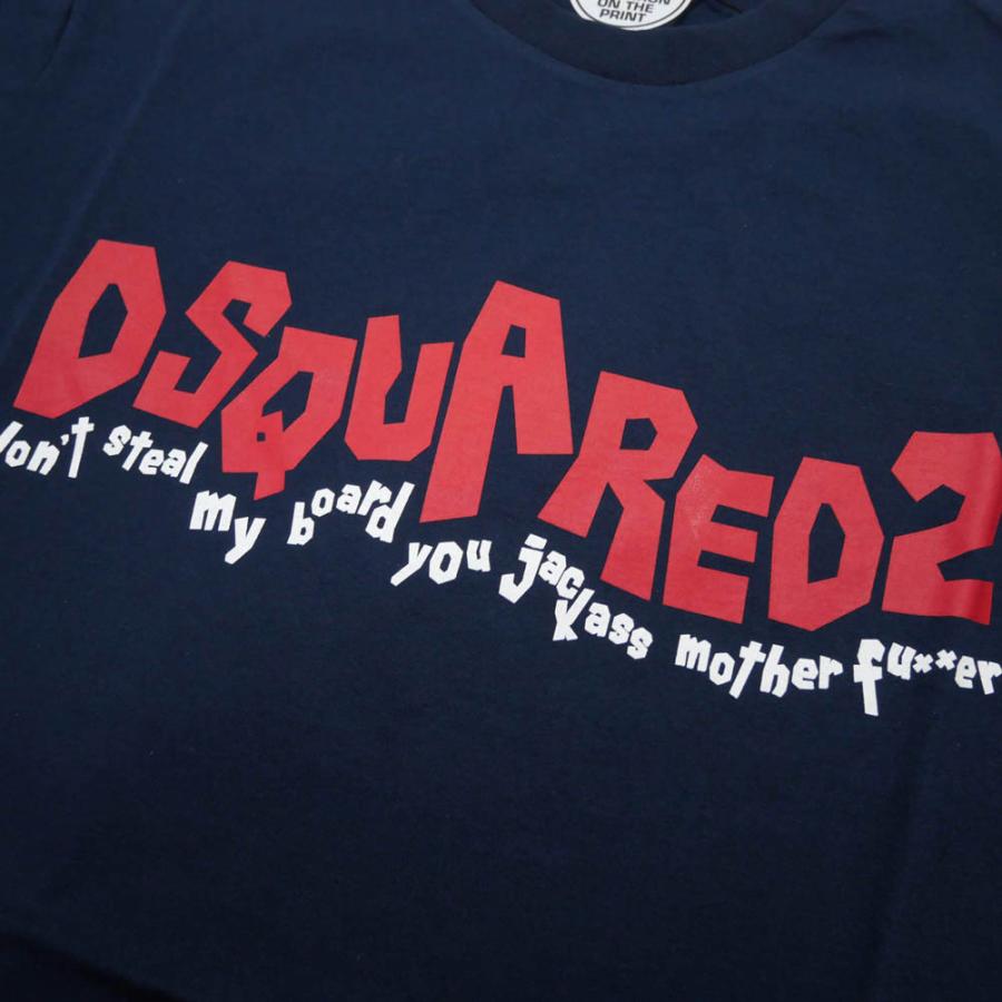 DSQUARED2 ディースクエアード メンズクルーネックTシャツ