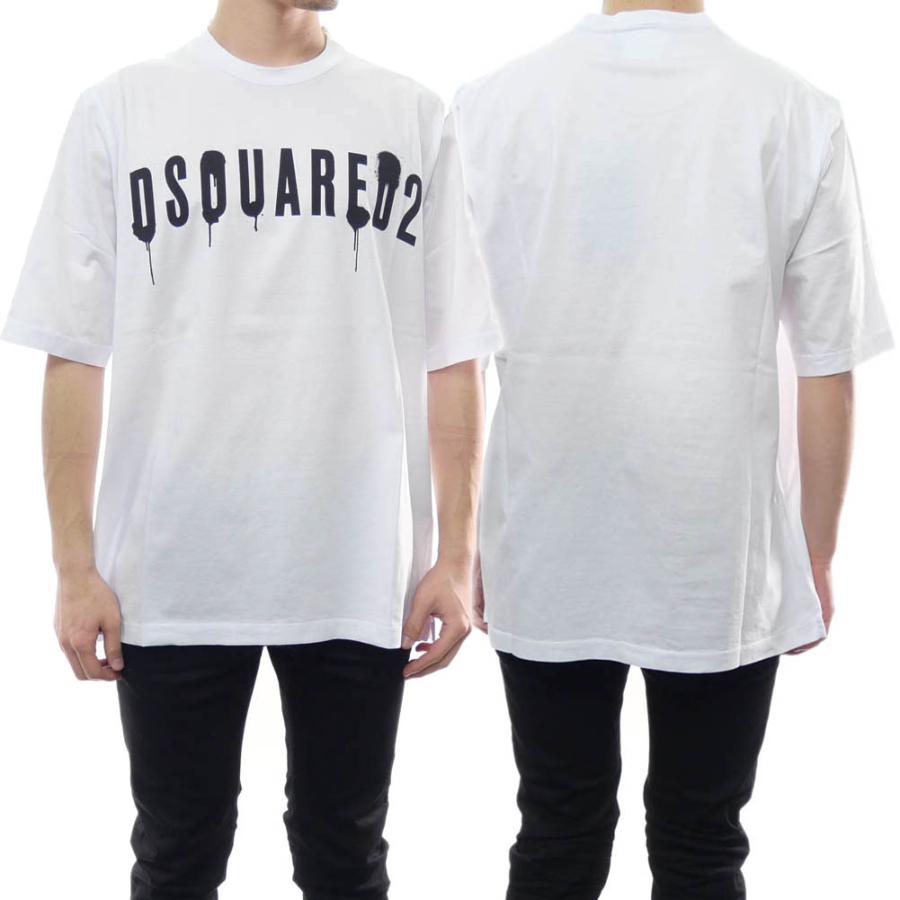 DSQUARED2（ディースクエアード） メンズクルーネックTシャツ