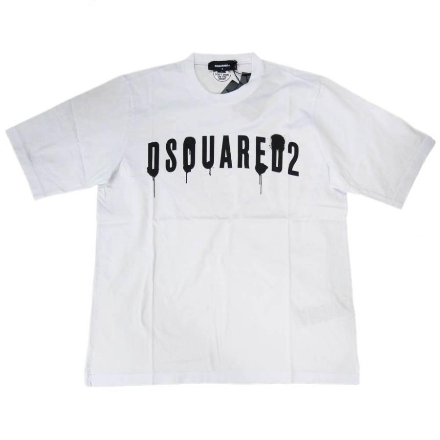 DSQUARED2（ディースクエアード） メンズクルーネックTシャツ 