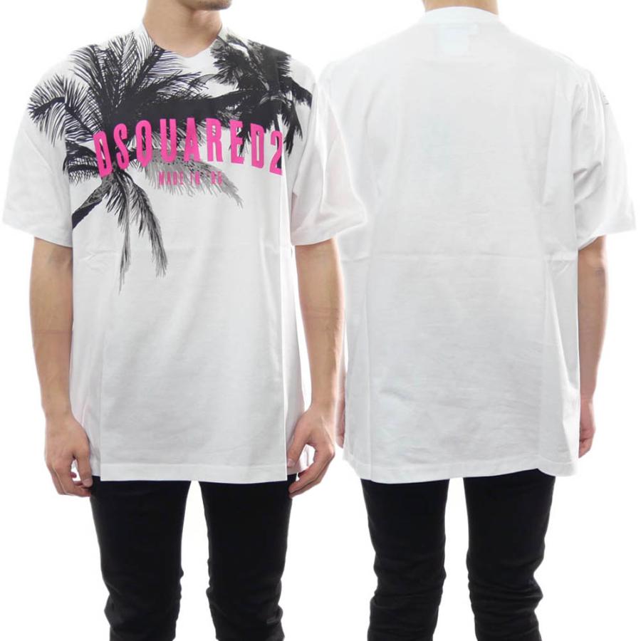 DSQUARED2 ディースクエアード メンズクルーネックTシャツ