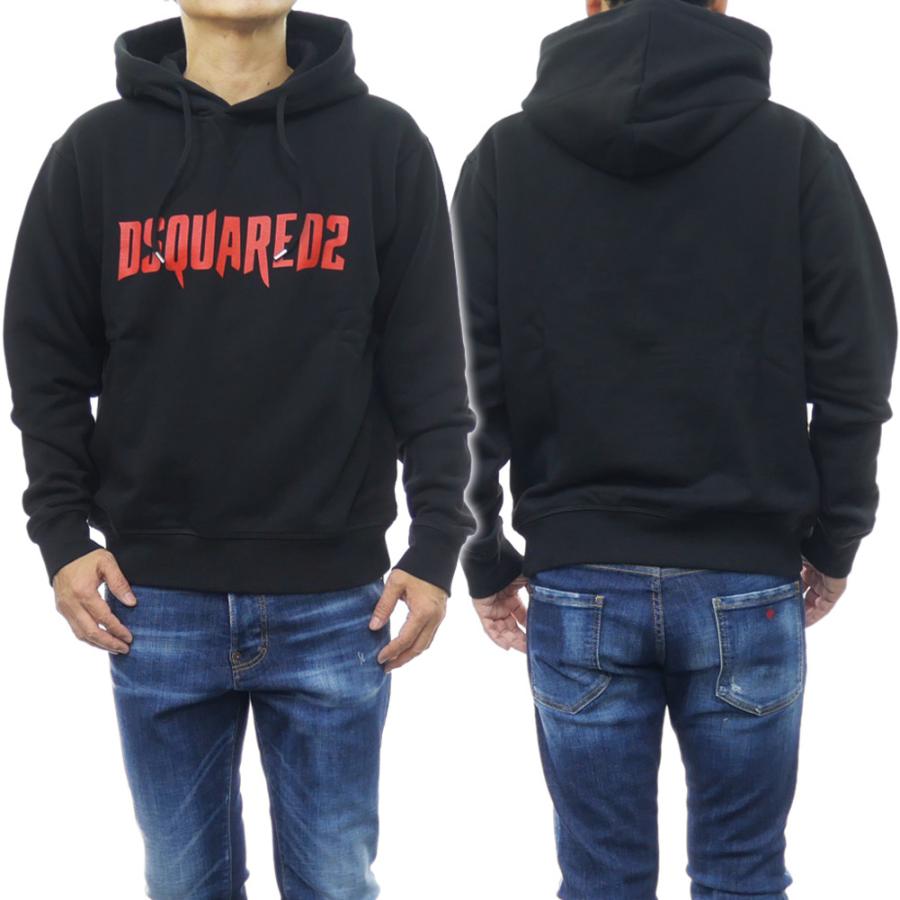 DSQUARED2 ディースクエアード メンズプルオーバーパーカー S74GU0815 