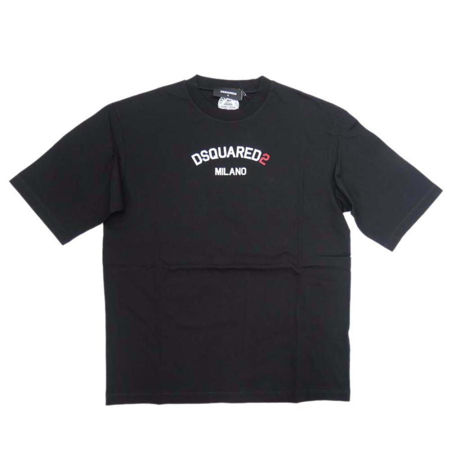 DSQUARED2 ディースクエアード メンズクルーネックTシャツ DSQUARED2 ディースクエアード メンズクルーネックTシャツ