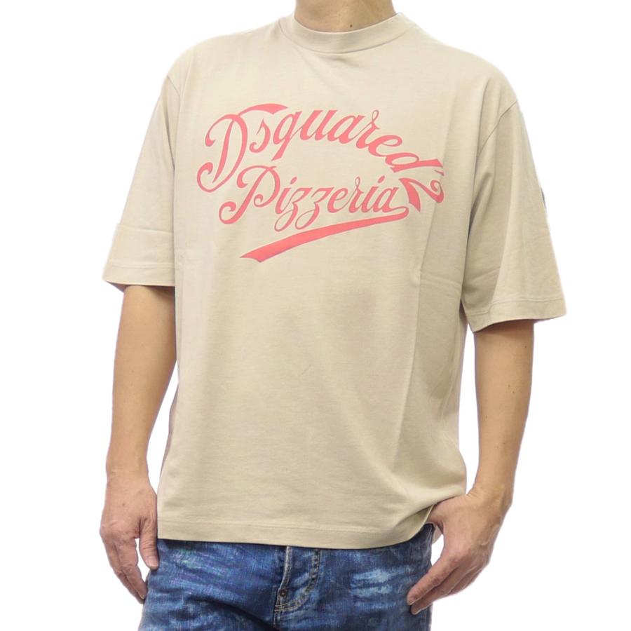 DSQUARED2（ディースクエアード） メンズ ラウンドネックTシャツ