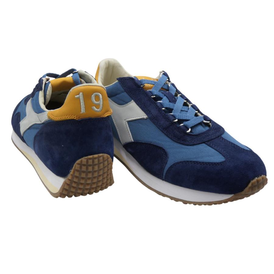 セールSS DIADORA HERITAGE ディアドラ ヘリテージ メンズ スニーカー 靴 シューズ ローカット 181576 01 / EQUIPE CANVASSWEVO ブルー diadora HERITAGE（ディアドラヘリテージ） ディアドラ ヘリテージ
