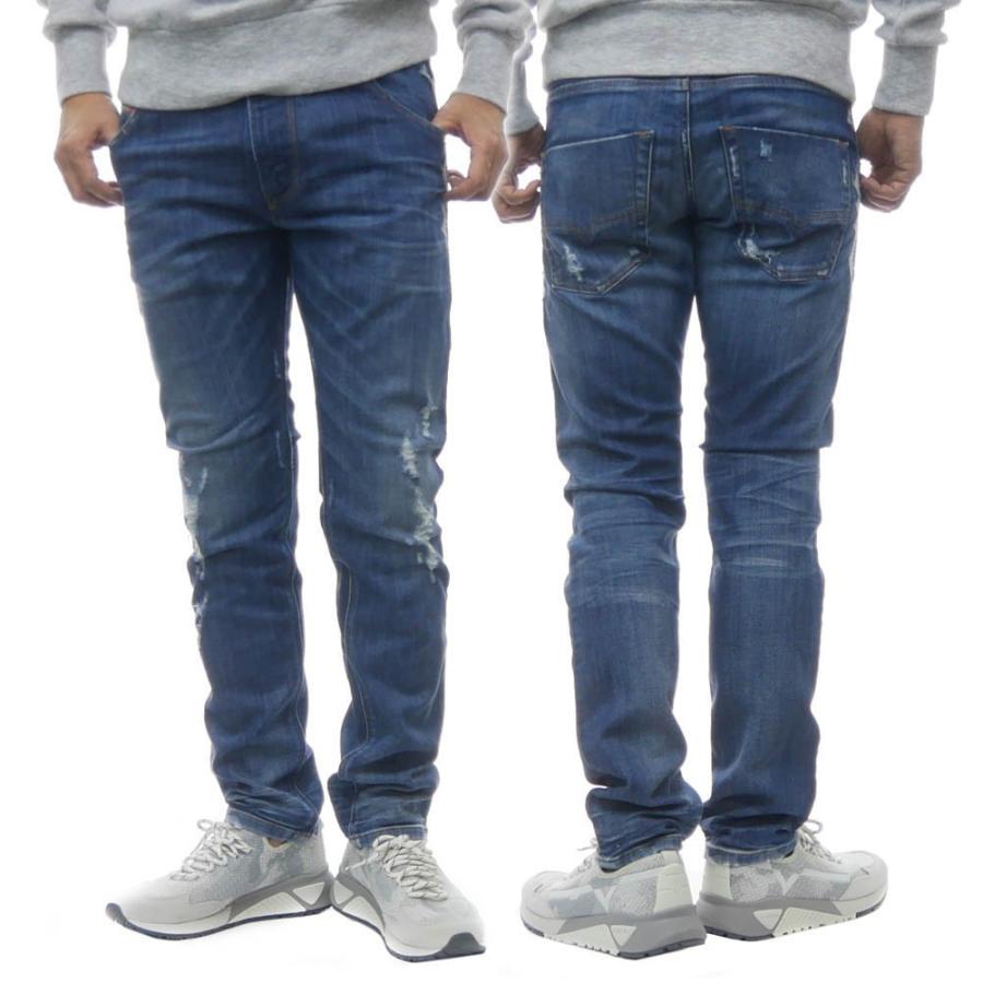 DIESEL ディーゼル メンズジョグジーンズ KROOLEY-T/00SE2S 084YH ブルー