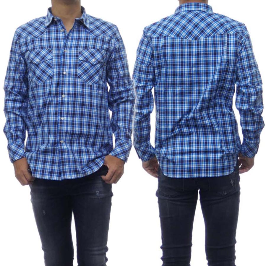 Diesel ディーゼル メンズカジュアルシャツ S East Long O A 0sazl ブルー Dsfw035 Tre Style 通販 Yahoo ショッピング