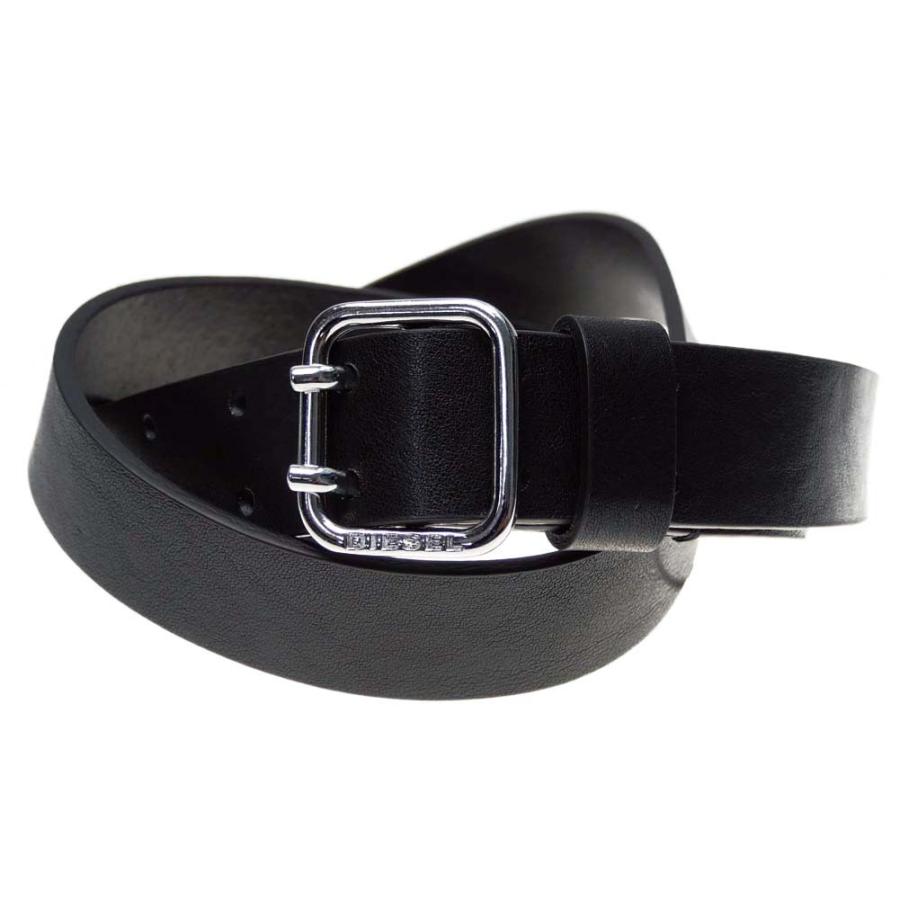 DIESEL ディーゼル メンズレザーベルト B-BARB / X07771 P0396 