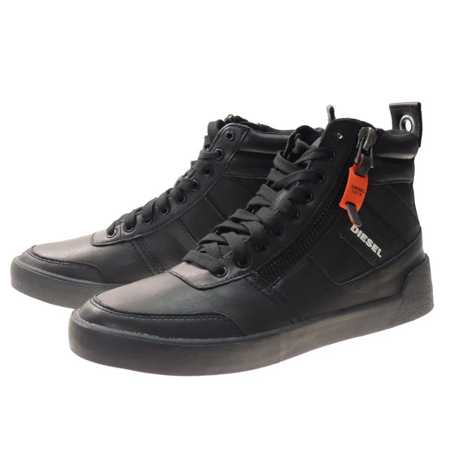 今週末限定SALE【DIESELディーゼル 10/43/28cm】レザー ブラック