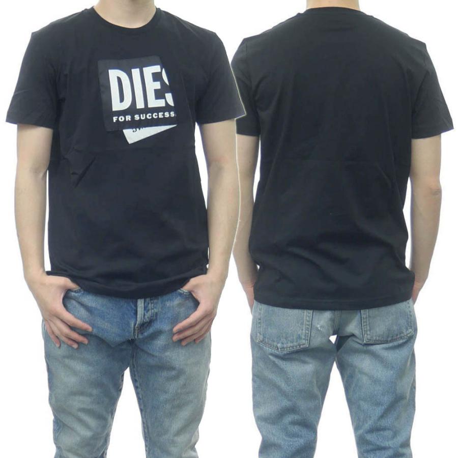 Diesel ディーゼル メンズクルーネックtシャツ T Diegos Lab A 0hayu ブラック Ds21ss240 Tre Style 通販 Yahoo ショッピング