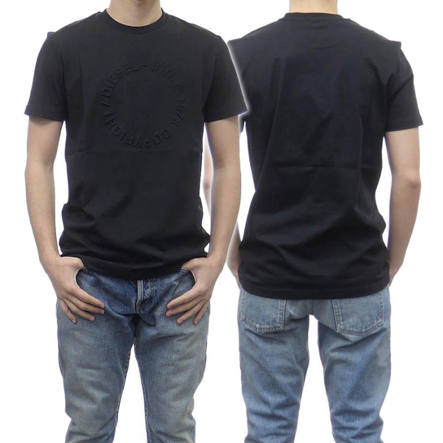 人気が高い Diesel ディーゼル メンズクルーネックtシャツ T Diegos A 0qbae ブラック 21春夏 最安値に挑戦 Bajawinescabo Com