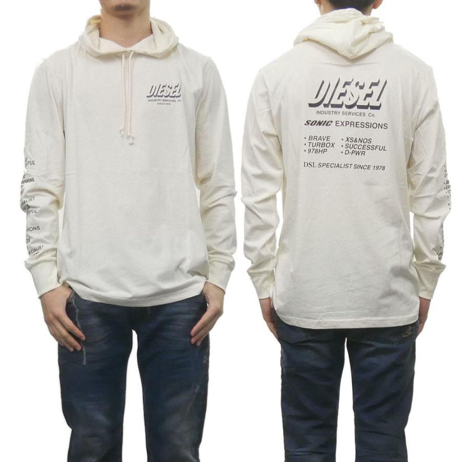 Diesel ディーゼル メンズフーデッドカットソー T Just Ls Hood Slits Ai A 0gram ホワイト Ds21ss293 Tre Style 通販 Yahoo ショッピング