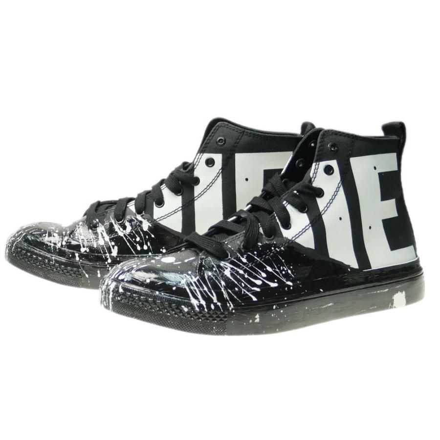 Diesel ディーゼル メンズハイカットスニーカー Y P38 ブラック Ds21ss468 Tre Style 通販 Yahoo ショッピング