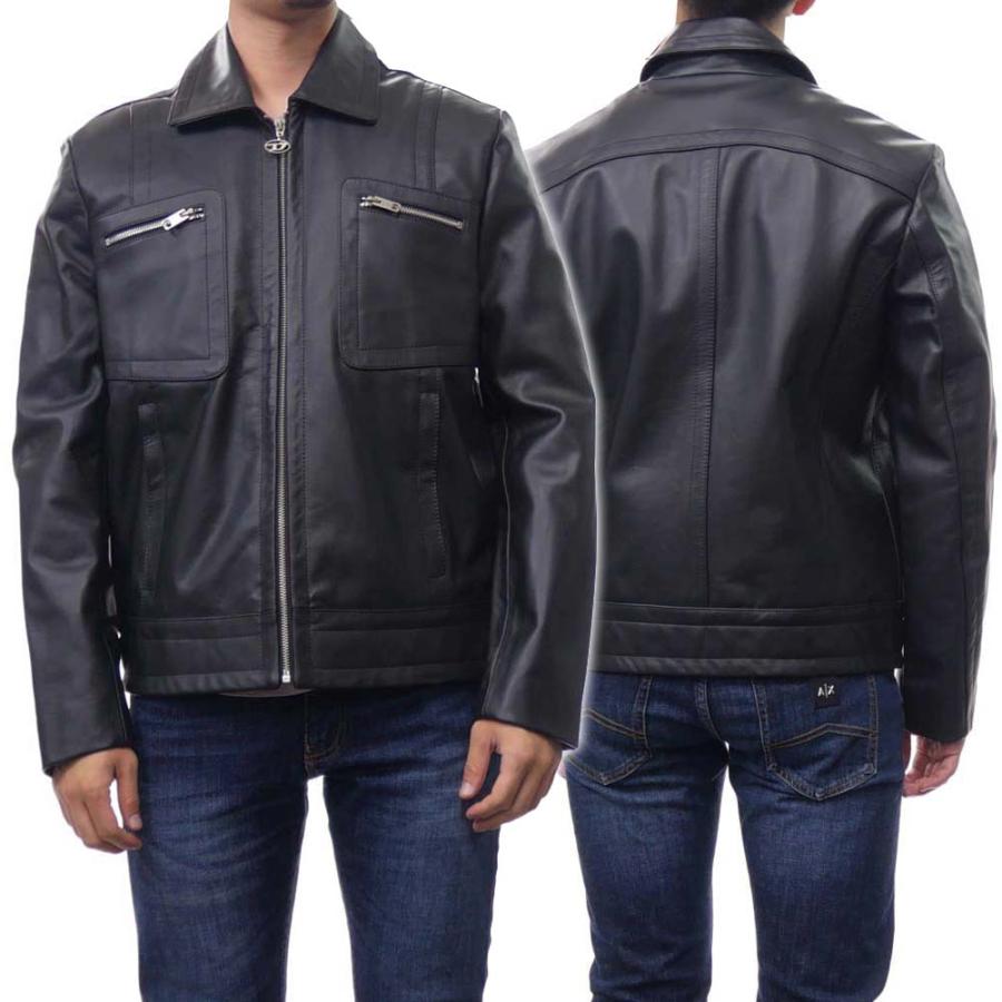 DIESEL ディーゼル メンズレザージャケット A03560 0DFAV / L DIESEL ディーゼル メンズレザージャケット A03560 0DFAV / L
