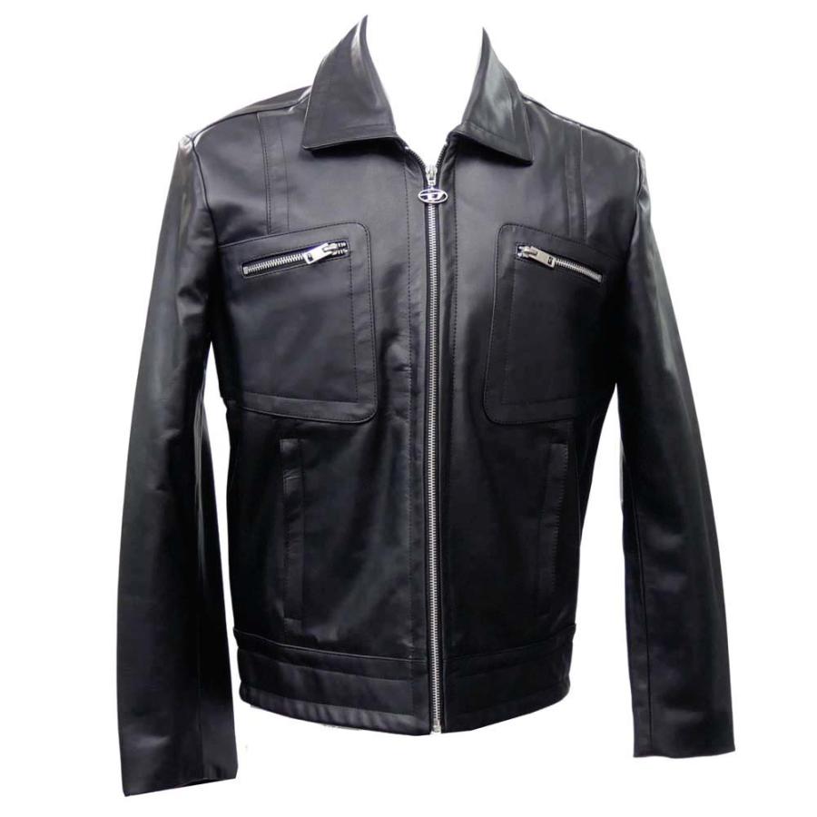 DIESEL ディーゼル メンズレザージャケット A03560 0DFAV / L DIESEL ディーゼル メンズレザージャケット A03560 0DFAV / L