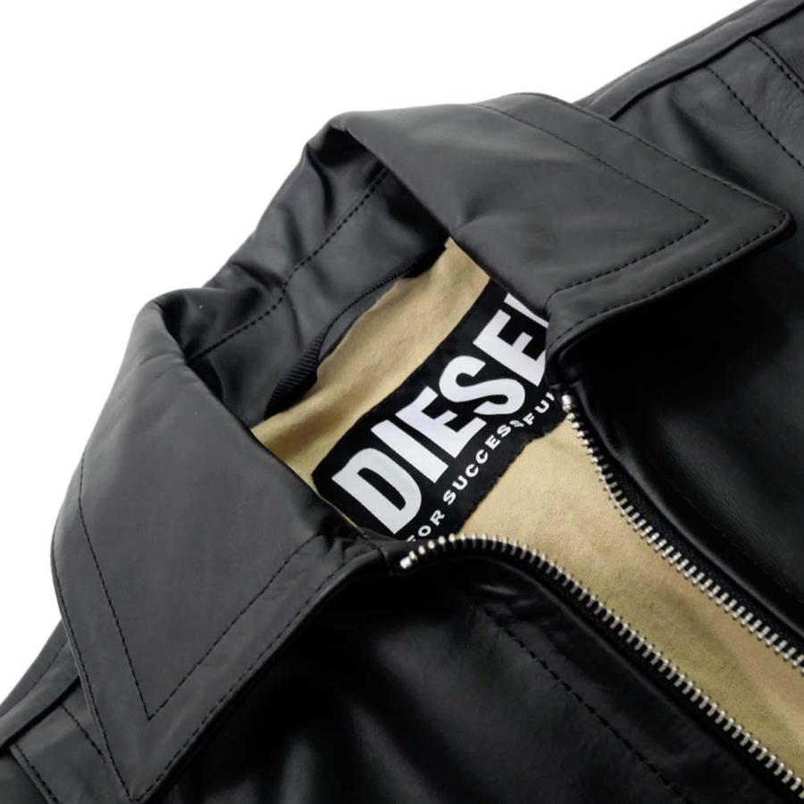 DIESEL ディーゼル メンズレザージャケット A03560 0DFAV / L DIESEL ディーゼル メンズレザージャケット A03560 0DFAV / L