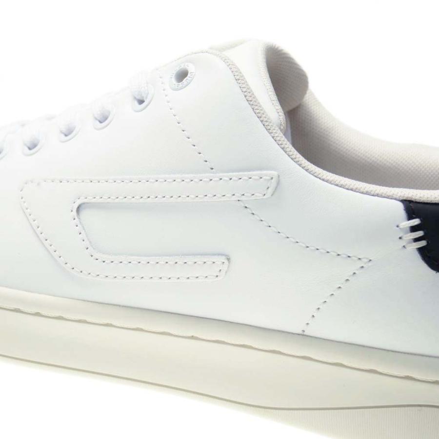 DIESEL ディーゼル メンズローカットスニーカー S-ATHENE LOW / Y02869 P4423 ホワイト×ブラック|tre-style|05