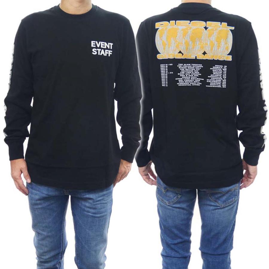 DIESEL ディーゼル メンズクルーネックロングTシャツ A11088 0EFAN / T-JUST-LS-L3 ブラック : ds23fw026 : TRE STYLE - 通販 - Yahoo!ショッピング DIESEL ディーゼル メンズクルーネックロングTシャツ A11088 0EFAN / T-JUST-LS-L3 ブラック : ds23fw026 : TRE STYLE - 通販 - Yahoo!ショッピング