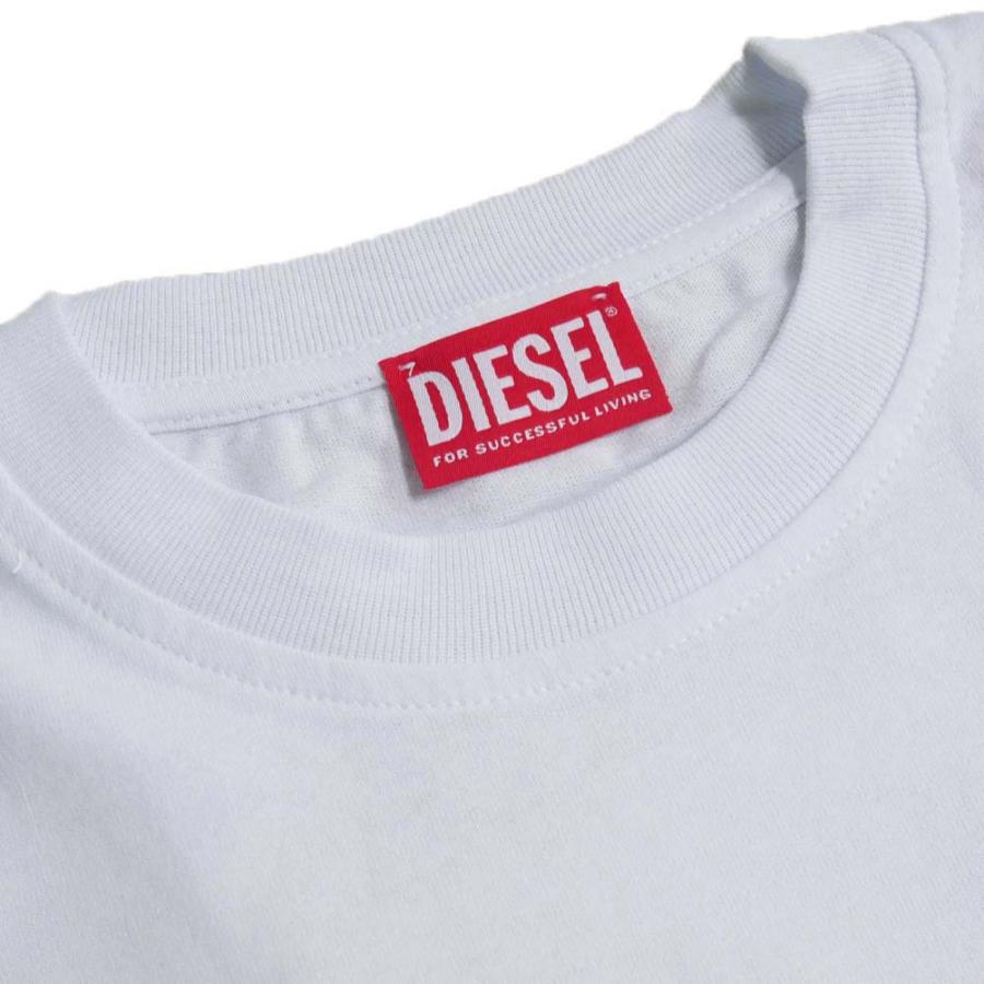 DIESEL（ディーゼル） メンズクルーネックロングTシャツ A11050 0BEAF