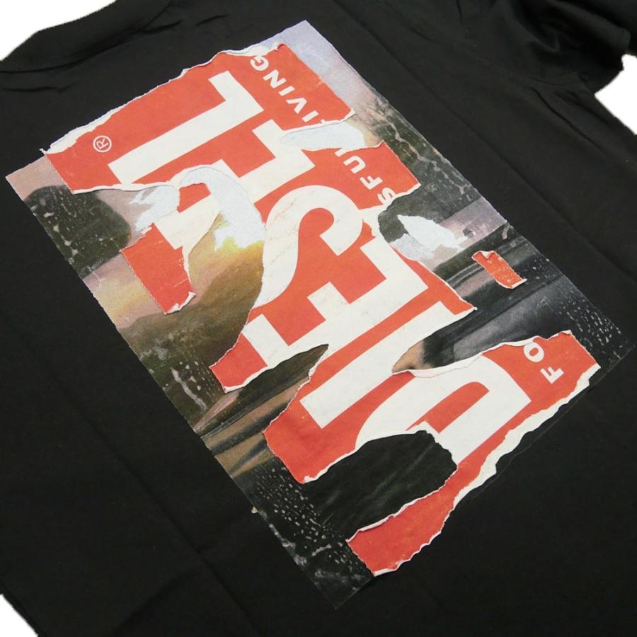 DIESEL ディーゼル　tee DIESEL ディーゼル メンズクルーネックロングTシャツ A11259