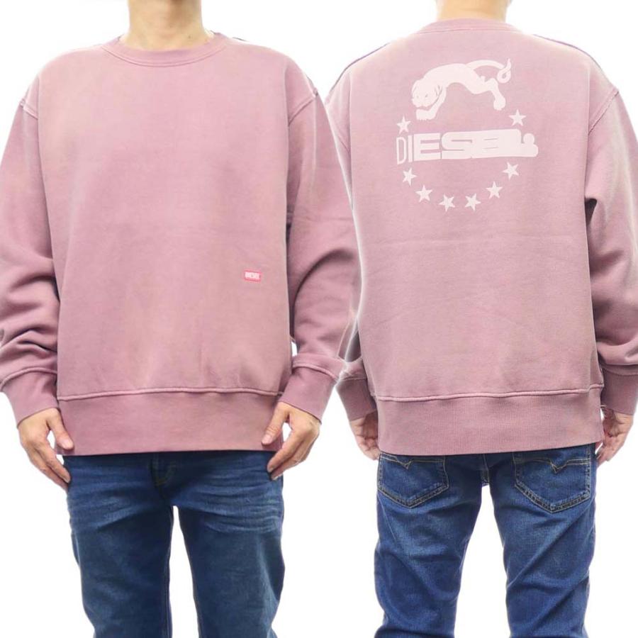 DIESEL（ディーゼル） メンズ トレーナー A10456 0KHAR / S-MACS-RW 