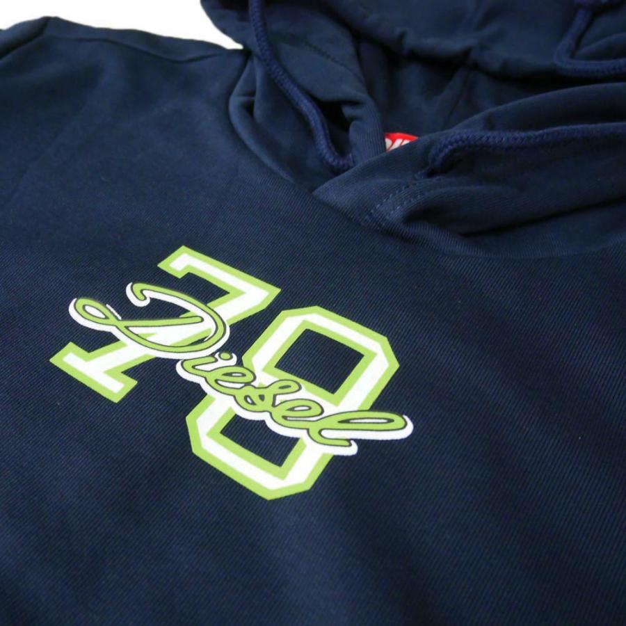 旧作お買い得セール！ DIESEL ディーゼル パーカー メンズ プルオーバー A11065 0HAYT / S-GINN-HOOD-K22-SWEAT-SHIRT ネイビー DIESEL（ディーゼル） メンズプルオーバーパーカー A11065 0HAYT / S