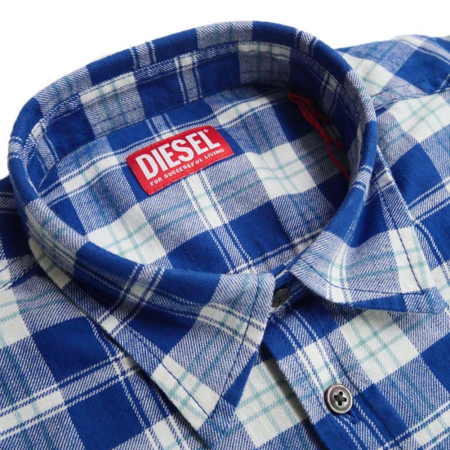 DIESEL ディーゼル メンズカジュアルチェックシャツ A10620