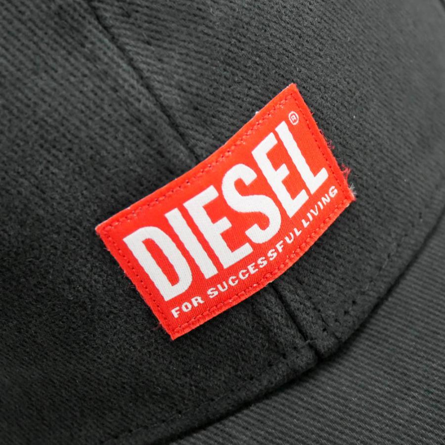 DIESELキャップ Men's Baseball cap in distressed denim | Blue | Diesel